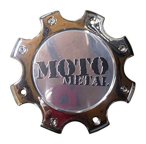 Moto Metal 845L172R Chrome 8 Lug Center Cap - The Center Cap Store