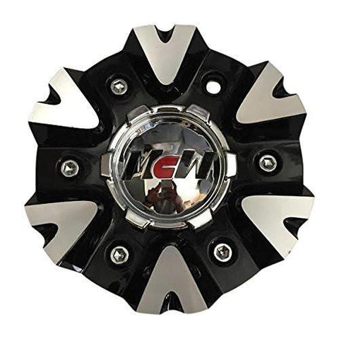 MPW Wheels C10MP20802B C614202B/M Black and Machined Center Cap - The Center Cap Store