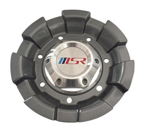 MSR Wheels 3172B Gun Metal Center Cap - The Center Cap Store