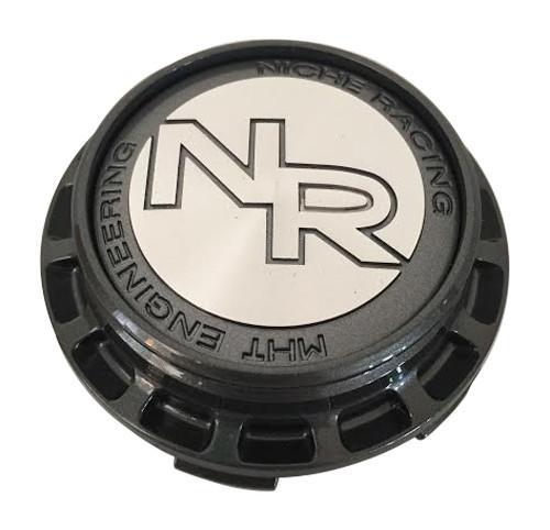 Niche Racing 1002-23 CAP M-777 Gun Metal Snap In Center Cap - The Center Cap Store