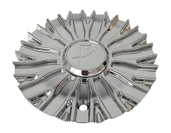 Phino Wheels PW16 CSPW16-1P SJ129-01 Chrome Wheel Center Cap - The Center Cap Store