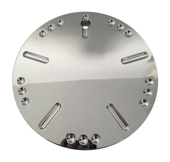 Pinnacle P46 Spade Chrome Wheel Rim Center Cap 119S165-S LG0910-55 6 3/8" - The Center Cap Store