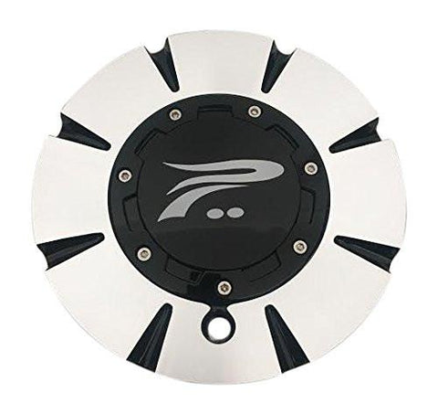 Platinum Wheels 82-9299B Machined Wheel Center Cap - The Center Cap Store