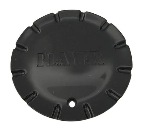 Player Wheels C904-1 Black Wheel Center Cap - The Center Cap Store