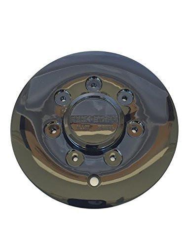 Rock Starr Alloy Wheel CAP515L185 515 Optimus Black Wheel Rim Center Cap - The Center Cap Store