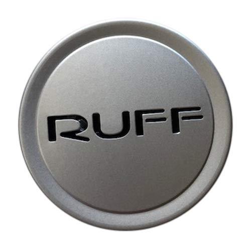 RUFF Racing Wheels R3 CAP9102-S CAP9102 RR3S Silver Center Cap - The Center Cap Store