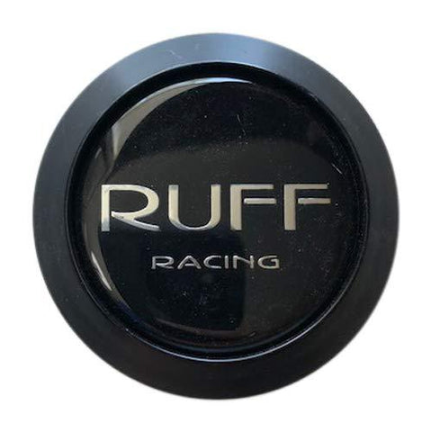 Ruff Wheels 363 364 365 366 367 CAP9063-U4B RTUNERBN Black Center Cap - The Center Cap Store