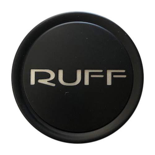 Ruff Wheels R3 CAP9012-U4B RR3B Satin Black Center Cap - The Center Cap Store