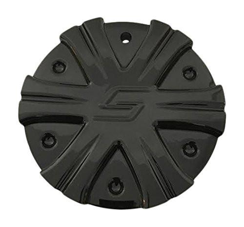 Sacchi Wheels 275-CAP Gloss Black Center Cap - The Center Cap Store