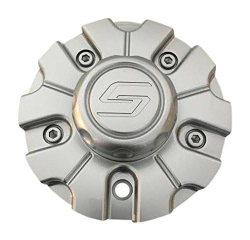 Sacchi Wheels CAP1214 Silver Wheel Center Cap - The Center Cap Store