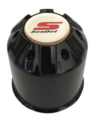 Sendel Wheels 62471780F-2 Black Wheel Center Cap - The Center Cap Store