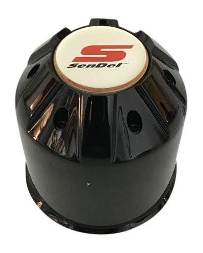 Sendel Wheels 62471780F-3 Gloss Black Wheel Center Cap - The Center Cap Store