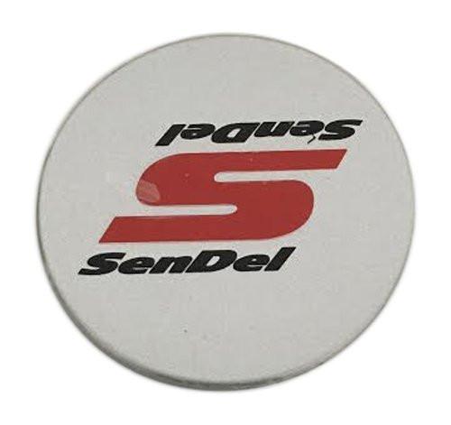 Sendel Wheels C0-060-Sendel 01 R0 Silver Wheel Center Cap - The Center Cap Store