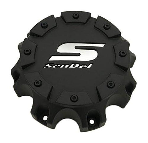 Sendel Wheels C566402 81351890F-2 Black Wheel Center Cap - The Center Cap Store