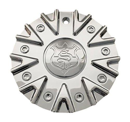 Sevizia Wheels CSSE422-1P SJ106-06 Chrome Wheel Center Cap - The Center Cap Store