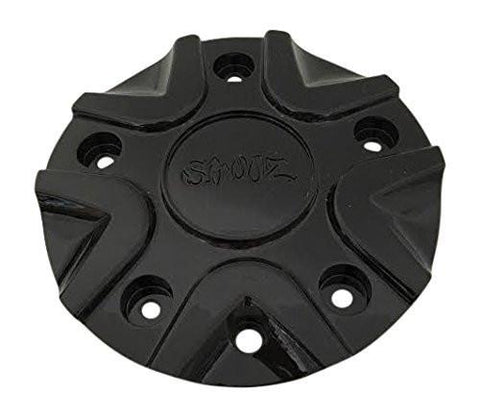 Shooz Wheels C-5125-2 Black Wheel Center Cap - The Center Cap Store