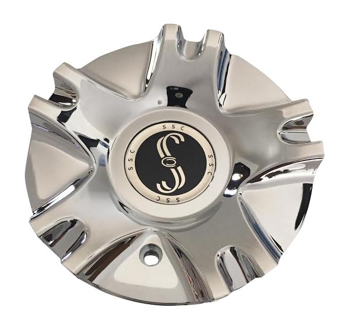 SSC Wheels MCD1398YA01 Chrome Wheel Center Cap - The Center Cap Store