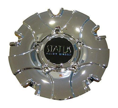 Status Alloy Wheels S811 Symbol Chrome Wheel Rim Center Cap C1039-3CAP-S811 - The Center Cap Store