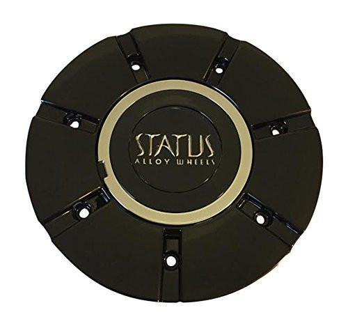 Status Crown S828 B Black Wheel Center Cap - The Center Cap Store