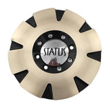 Status Wheels 124S193-M 124K62 Machined Center Cap - The Center Cap Store