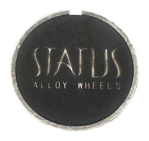 Status Wheels 1628K87 USED Chrome and Black Center Cap - The Center Cap Store