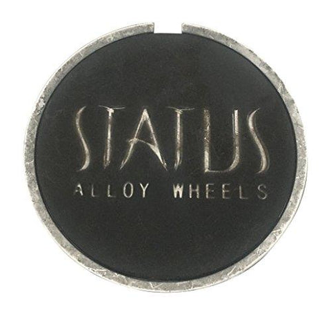 Status Wheels 1628K87 USED Chrome and Black Center Cap - The Center Cap Store