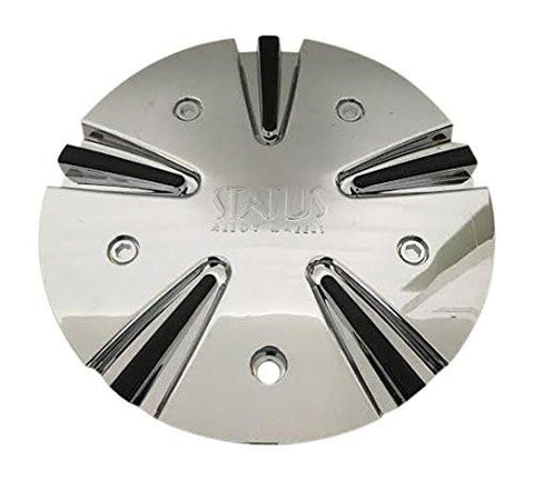 Status Wheels C597703 (2490) Chrome Wheel Center Cap - The Center Cap Store