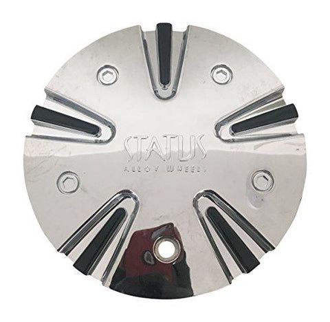 Status Wheels C597704 USED Chrome Wheel Center Cap - The Center Cap Store