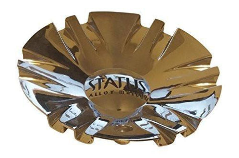 Status Wheels C600301 CAP-S225 Chrome Wheel Center Cap - The Center Cap Store