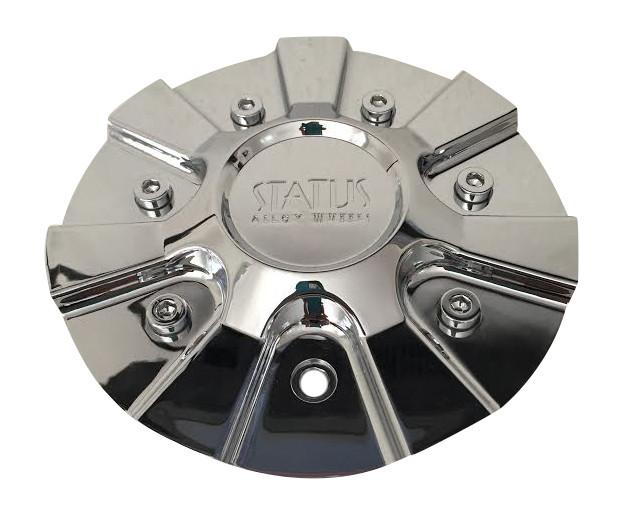 Status Wheels C702301CAP-S806 Chrome Wheel Center Cap - The Center Cap Store