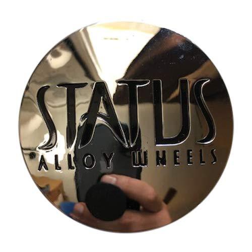 Status Wheels S818 CAP5061-C S818C Chrome Center Cap Retro - The Center Cap Store