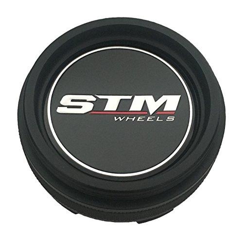 STM Wheels E-180 USED Black Wheel Center Cap - The Center Cap Store