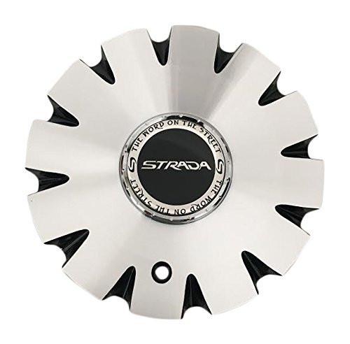 Strada Gabbia Wheels C-1093-3 Black and Machined Wheels - The Center Cap Store