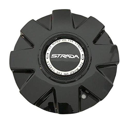 Strada Magia 81082285F-1 Gloss Black Wheel Center Cap - The Center Cap Store