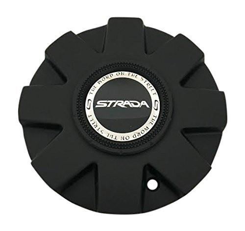 Strada Magia 81082285F-1 Matte Black Wheel Center Cap - The Center Cap Store