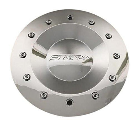 Strada Mirror H14 80642490F-2 Chrome Wheel Center Cap 8 Lug - The Center Cap Store