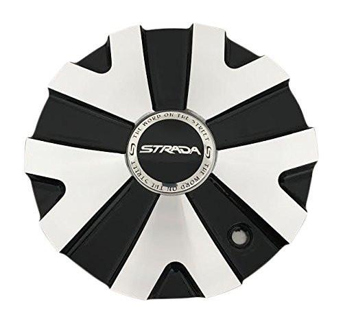 Strada Primo PD-CAPSX-AL-P5193 Black and Machined Wheels - The Center Cap Store