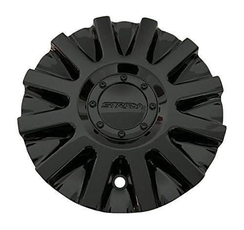 Strada Spina S16 11212285F-2 Gloss Black Wheel Center Cap - The Center Cap Store