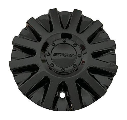 Strada Spina S16 11212285F-2 Gloss Black Wheel Center Cap - The Center Cap Store