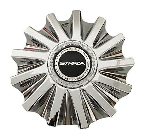 Strada Stilleto 11812285F-1 Chrome Wheel Center Cap - The Center Cap Store