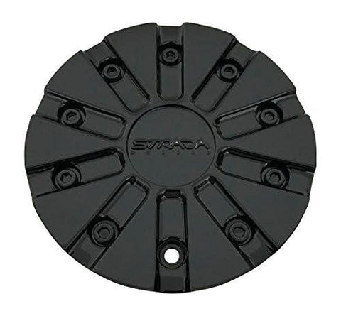 Strada Venti PD-CAPSX-S10 Gloss Black Wheel Center Cap - The Center Cap Store