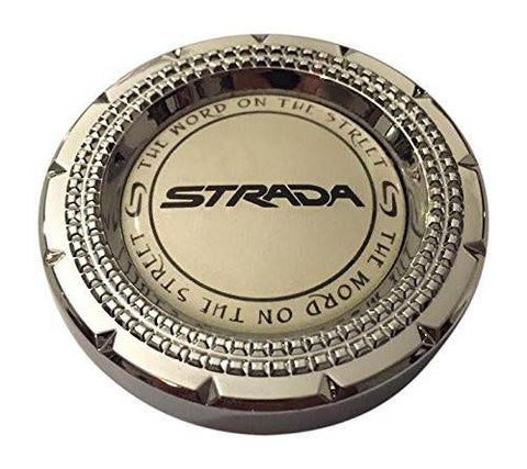 Strada Wheels CCST70-1P SJ1012-10 Chrome Wheel Center Cap - The Center Cap Store