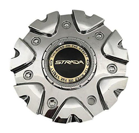 Strada Wheels CS419-B1P SJ912-09 Chrome Wheel Center Cap - The Center Cap Store