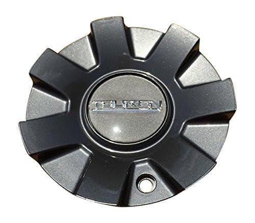 Touren C1032602G Black and Machined Center Cap - The Center Cap Store