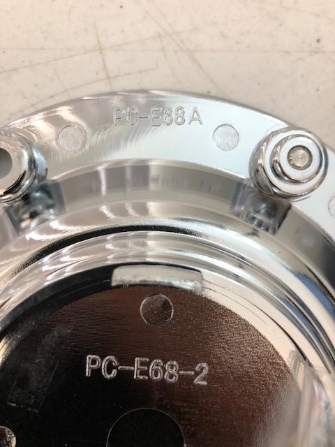 TSW Wheels Holsten PC-E68A PC-E68-2 PCE68A-C Chrome Wheel Center Cap CCHOLC - The Center Cap Store