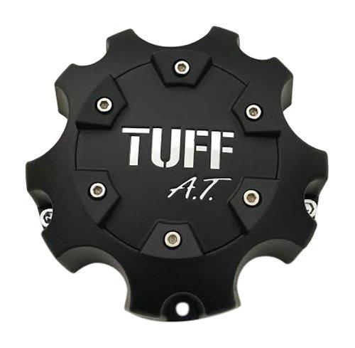 TUFF AT Wheels C6119-5 Matte Black Wheel Center Cap - The Center Cap Store