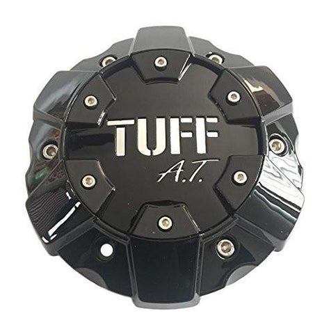 TUFF A.T. Wheels C611901B/C Gloss Black Wheel Center Cap - The Center Cap Store