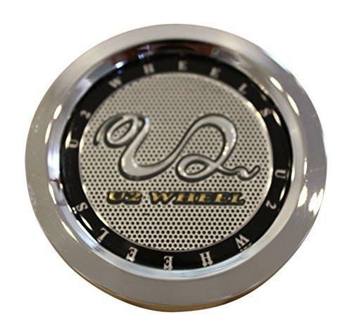 U2 Chrome Wheel RIm Snap In Center Cap CCVE65-1P - The Center Cap Store