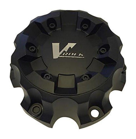 V Rock C-VR1-6HCFB C-VR2-6H-CFB Black Wheel Center Cap - The Center Cap Store