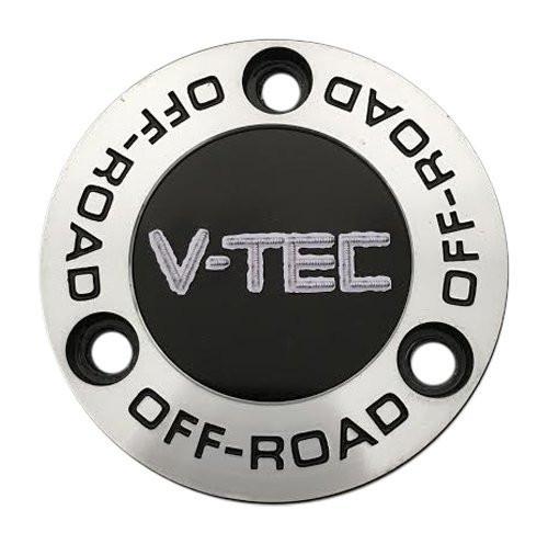 V-Tec Offroad Wheels C394GB-65VT 3 Inch Gloss Black and Machined Replacement Faceplate - The Center Cap Store